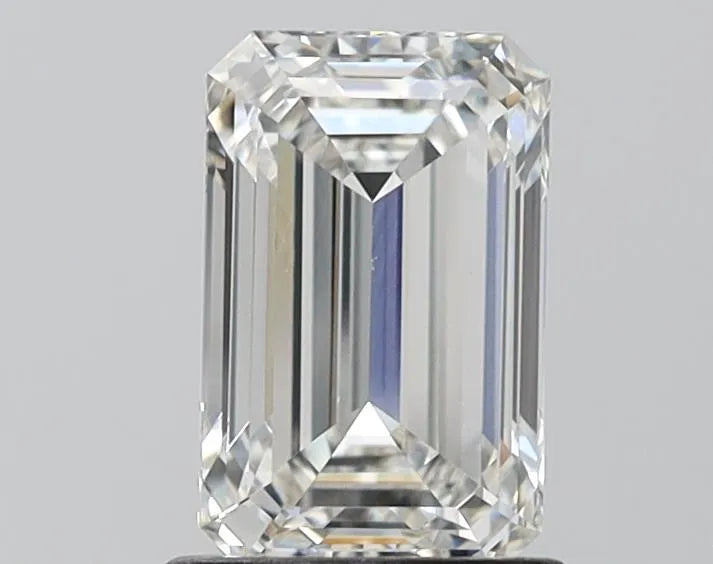 1.41ct Emerald Lab Grown Diamond (Colour G, Clarity VVS2, IGI Certified)